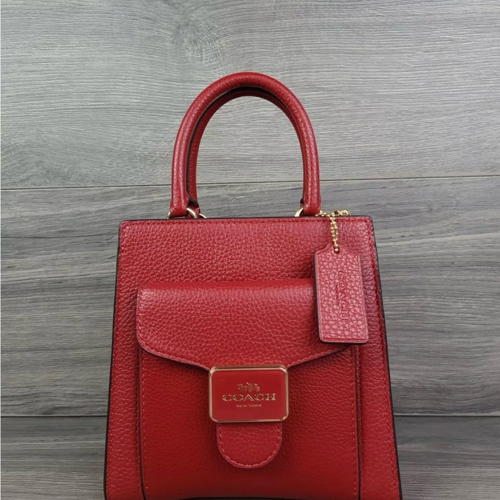 Coach Red mini pepper Bag - Picture 9 of 9